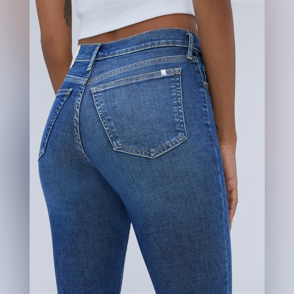 Everlane Mid-rise Skinny Stretch Jean, 29 Dark Indigo